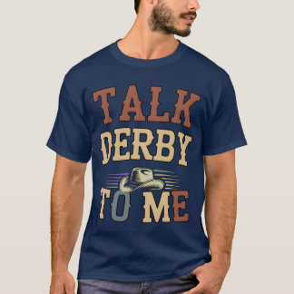 Prata Derbyo Me Horse Tävla Fläkt roligt T Shirt