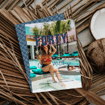 Prata fyrtio till mig | 40:e födelsedag Party Inbjudningar<br><div class="desc">Modern födelsedagsfest inbjudan med fet rosa och blå typografi övertäckning med ditt favoritfoto. Kan anpassas till alla åldrar och färger. Snygg, lekfull och söt! Indulge i en dekanterbar sommarpalett i färg som kombinerar godisinspirerade skuggor med lite elegans. Minnet av bomullsgodis och sockerkonfektioner, rosa av kandiser, snöre och glaciärblått är en...</div>