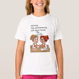Prata häst prata t shirt
