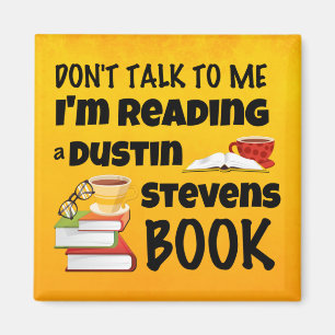 Prata inte att jag läser en Dustin Stevens Bok Magnet