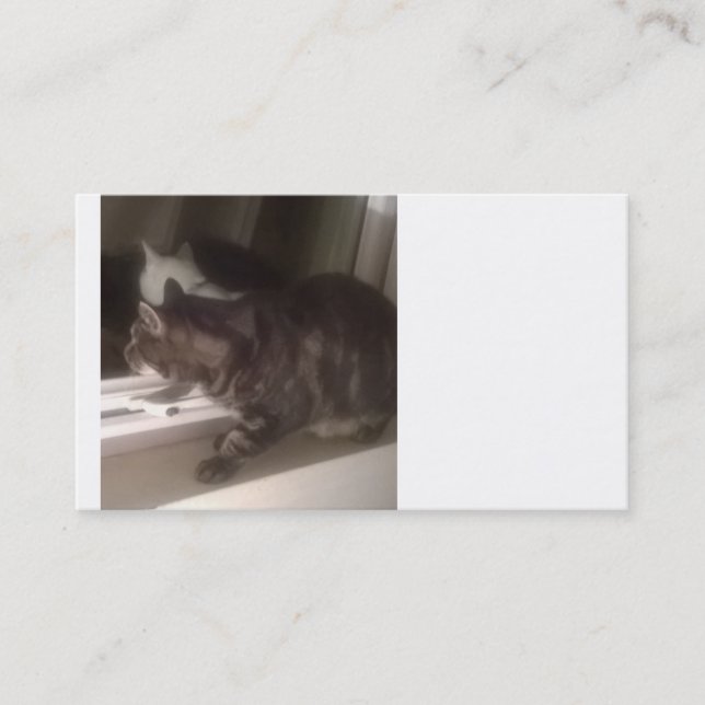 Prata inte med Dave Affärskort Visitkort (Framsida)