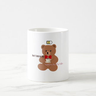 Prata inte med mig – Coffee Bear Design Kaffemugg