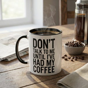 Prata Inte Med Mig Förrän Jag Har Haft Min Kaffe R Mugg