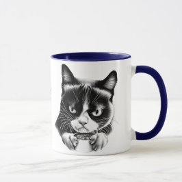 Prata inte med mig innan jag hade min kaffe. mugg