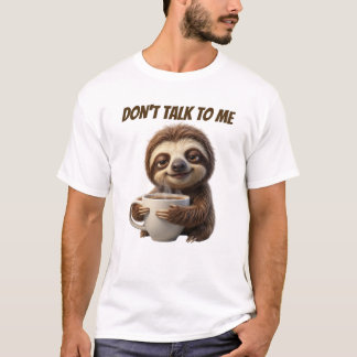 Prata Inte Med Mig Kaffe Sengångare T Shirt