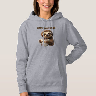 Prata Inte Med Mig Kaffe Trögdjur T Shirt