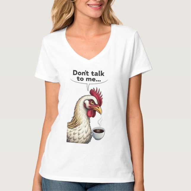 PRATA INTE MED MIG... T SHIRT (Framsida)