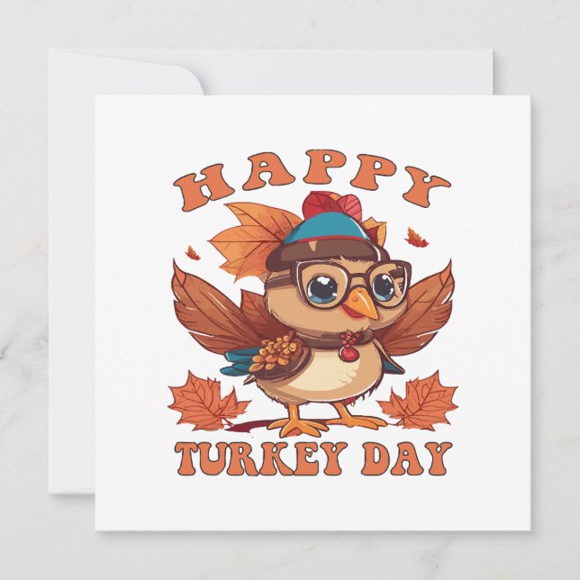 prata kalkon med mig Thanksgiving (Framsida)