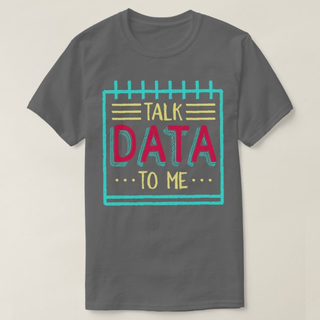 Prata med data till mig t shirt (Design framsida)