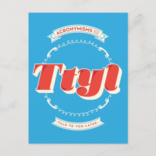 Prata med dig senare vykort (Framsida)