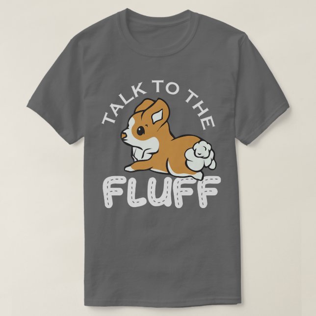 Prata med Fluff, Corgi-gåvor, Dam Man D T Shirt (Design framsida)