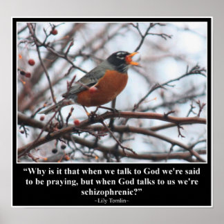 Prata med Gud Poster