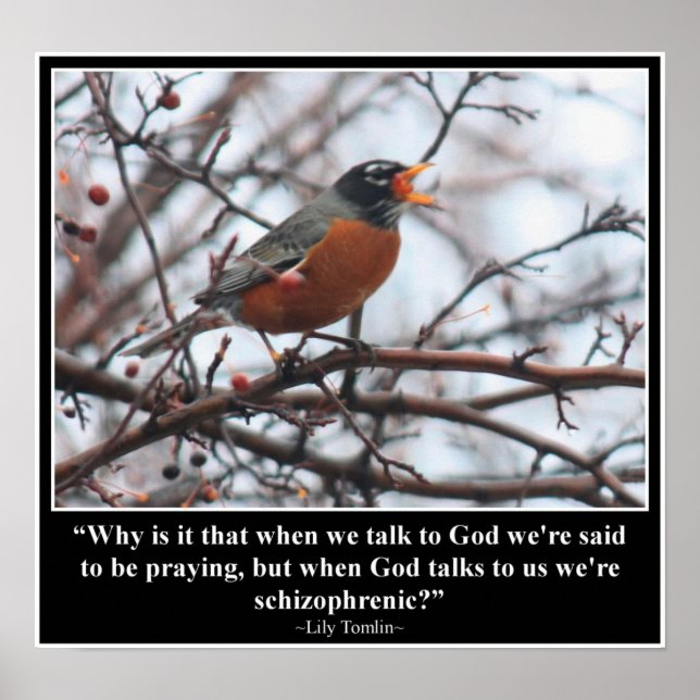 Prata med Gud Poster (Framsidan)