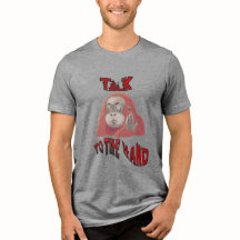 Prata med Hand Manar Basic-Shirt