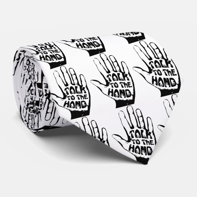 Prata med handen slips (Rullad)