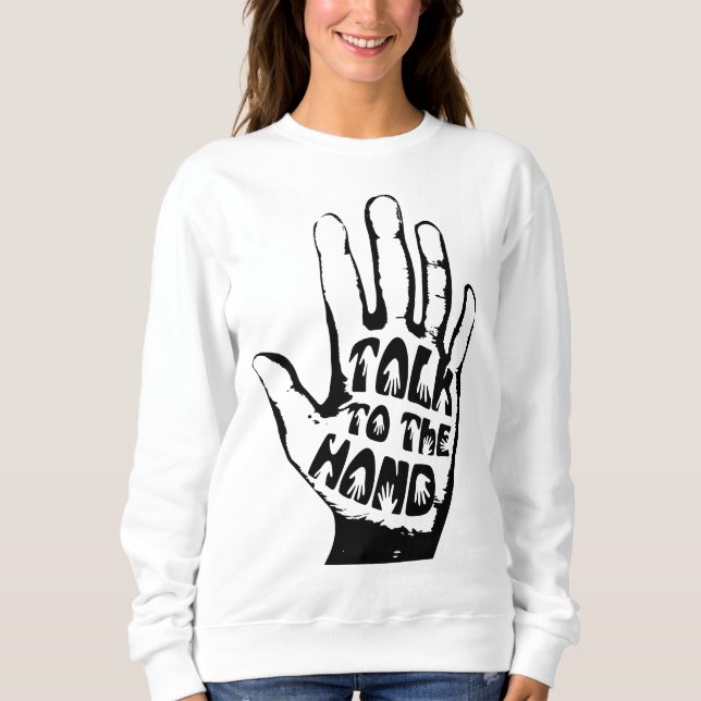 Prata med handen t shirt (Framsida)