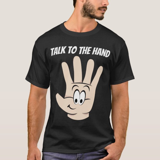 Prata med handfunnen T-Shirt (Framsida)