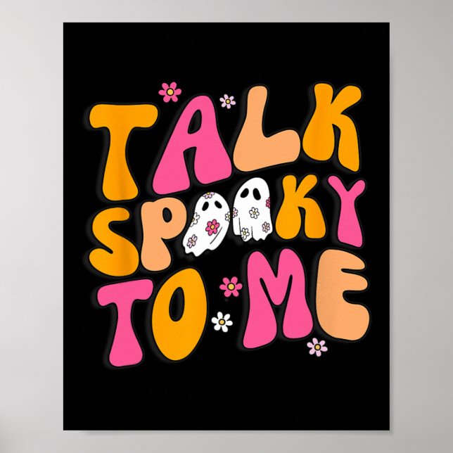 Prata med mig Costume Halloween Matching Famil Poster (Framsidan)