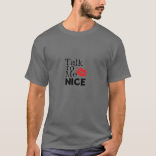 Prata med mig NICE T Shirt