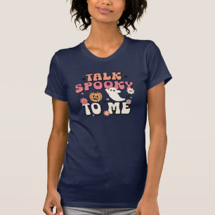 Prata med mig, Retro Typografi, groovy Design T Shirt