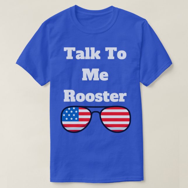 prata med mig tupp t shirt (Design framsida)