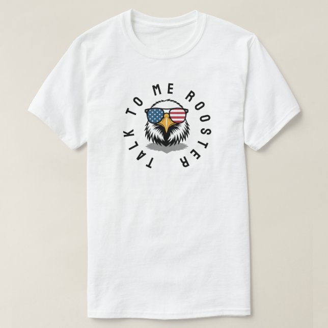 Prata med mig, Tupp T Shirt (Design framsida)