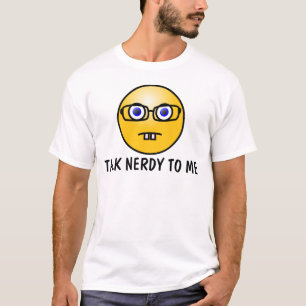 Prata med Nerdy till mig... T-shirt