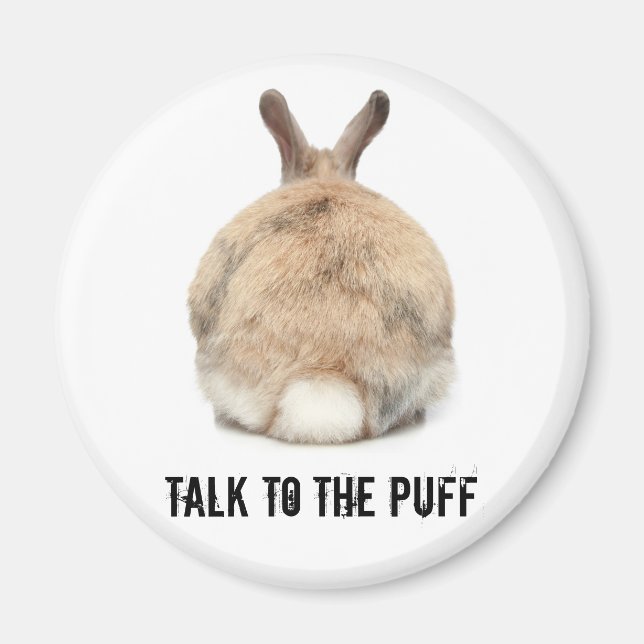 Prata med Puff! Magnet (Framsidan)