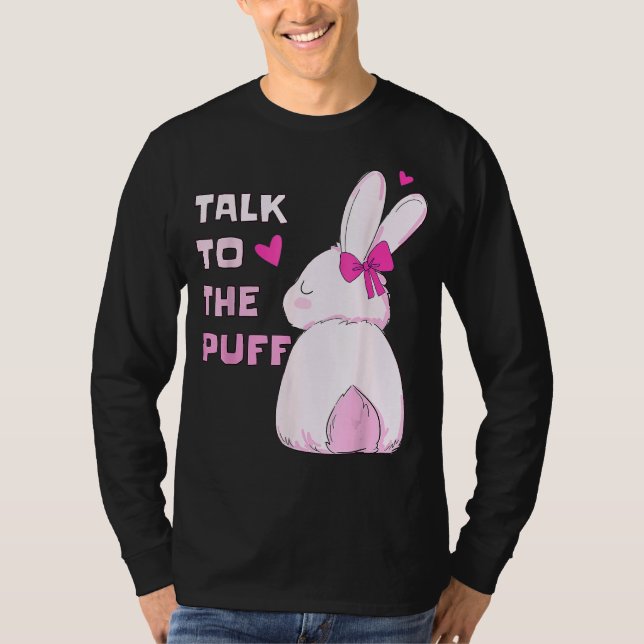 Prata med Puff. Påsk 2022 Bunny Tee (Framsida)