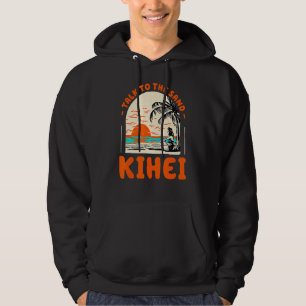 Prata med Sand Kihei Beach Hawaii Ocean Summer S Hoodie