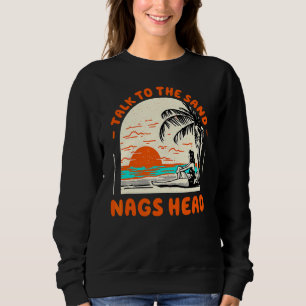 Prata med Sand Nags Head Beach North Carolina Oc T Shirt