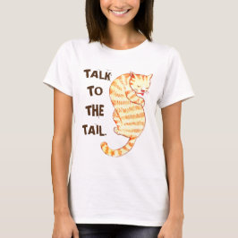 "Prata med Svan" - nutida citattecken T-shirt