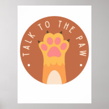 Prata med Tass (Hand) - Lustigt Attityd.