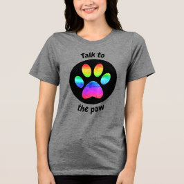 Prata med tassen t shirt