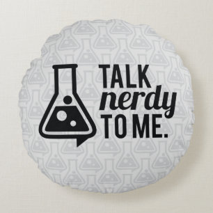 Prata Nerdy Rund Kudde