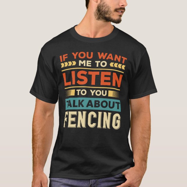 Prata om fans t shirt (Framsida)