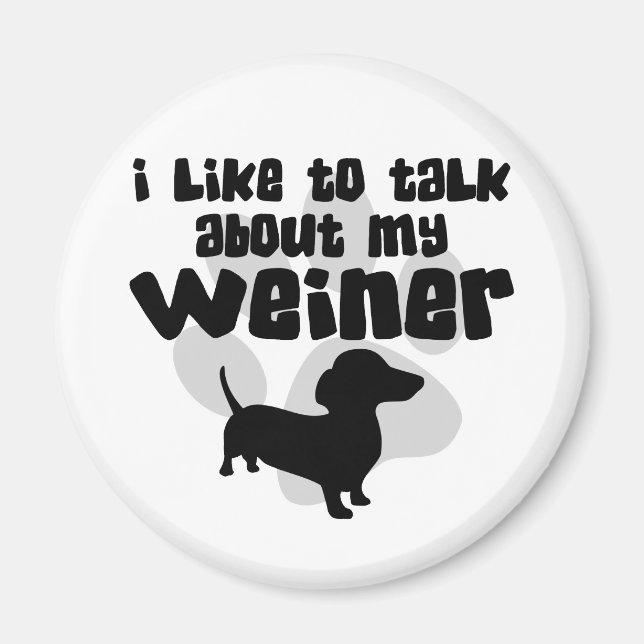 Prata om min Weiner Magnet (Framsidan)