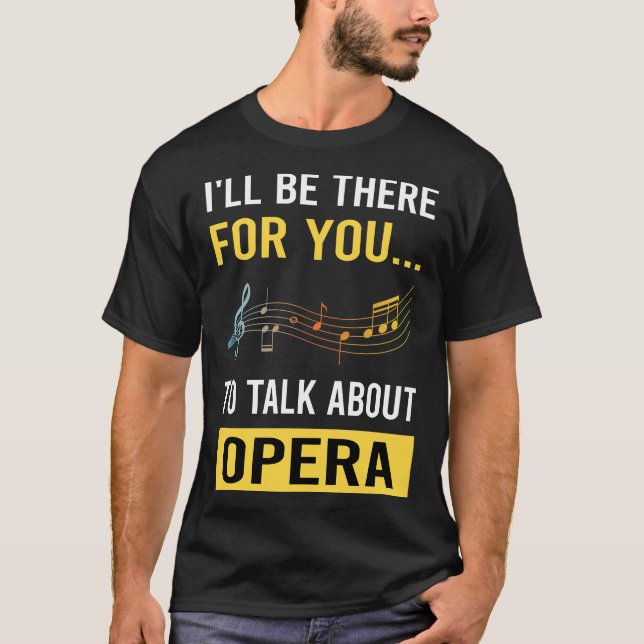 Prata om opera t shirt (Framsida)