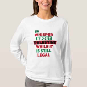 PRATA OM PALESTINA-MERCH T SHIRT