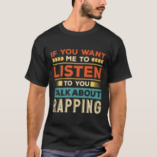 Prata om rapporting t shirt