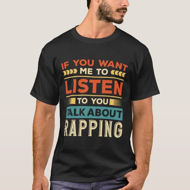 Prata om rapporting t shirt (Framsida)