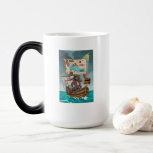 Prata som en pirat DayMug Magisk Mugg
