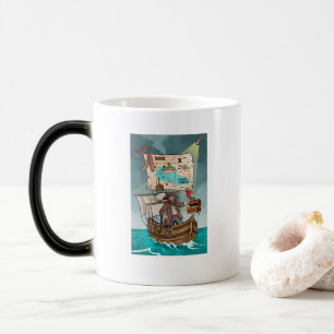 Prata som en pirat DayMug Magisk Mugg