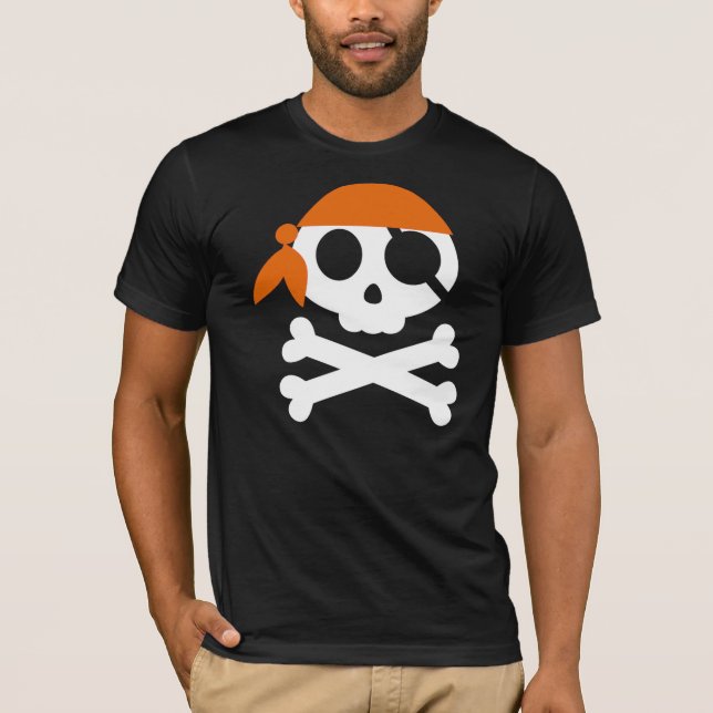 Prata som en pirat Halloween Shirt T (Framsida)