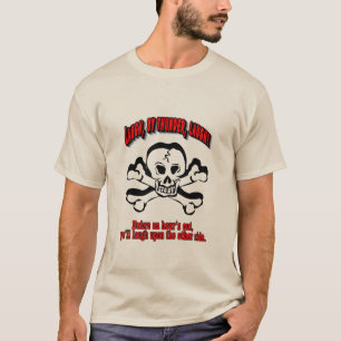 Prata som en pirat t shirt