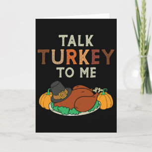 Prata Turkiet Med Mig Matchande Familj Middag Than Kort