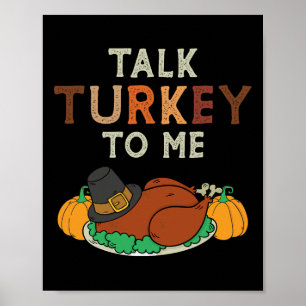 Prata Turkiet Med Mig Matchande Familj Middag Than Poster