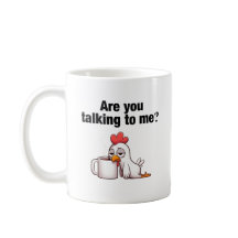 Pratar du med mig? Funny Chicken