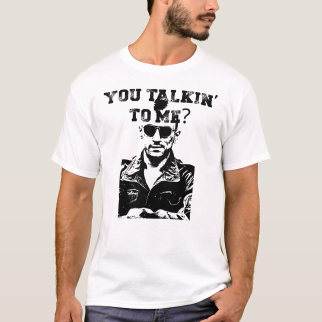 Pratar du med mig? t shirt (Framsida)