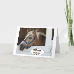 PRATAR HORSE OM VAD? GRATTIS PÅ FÖDELSEDAGEN KORT